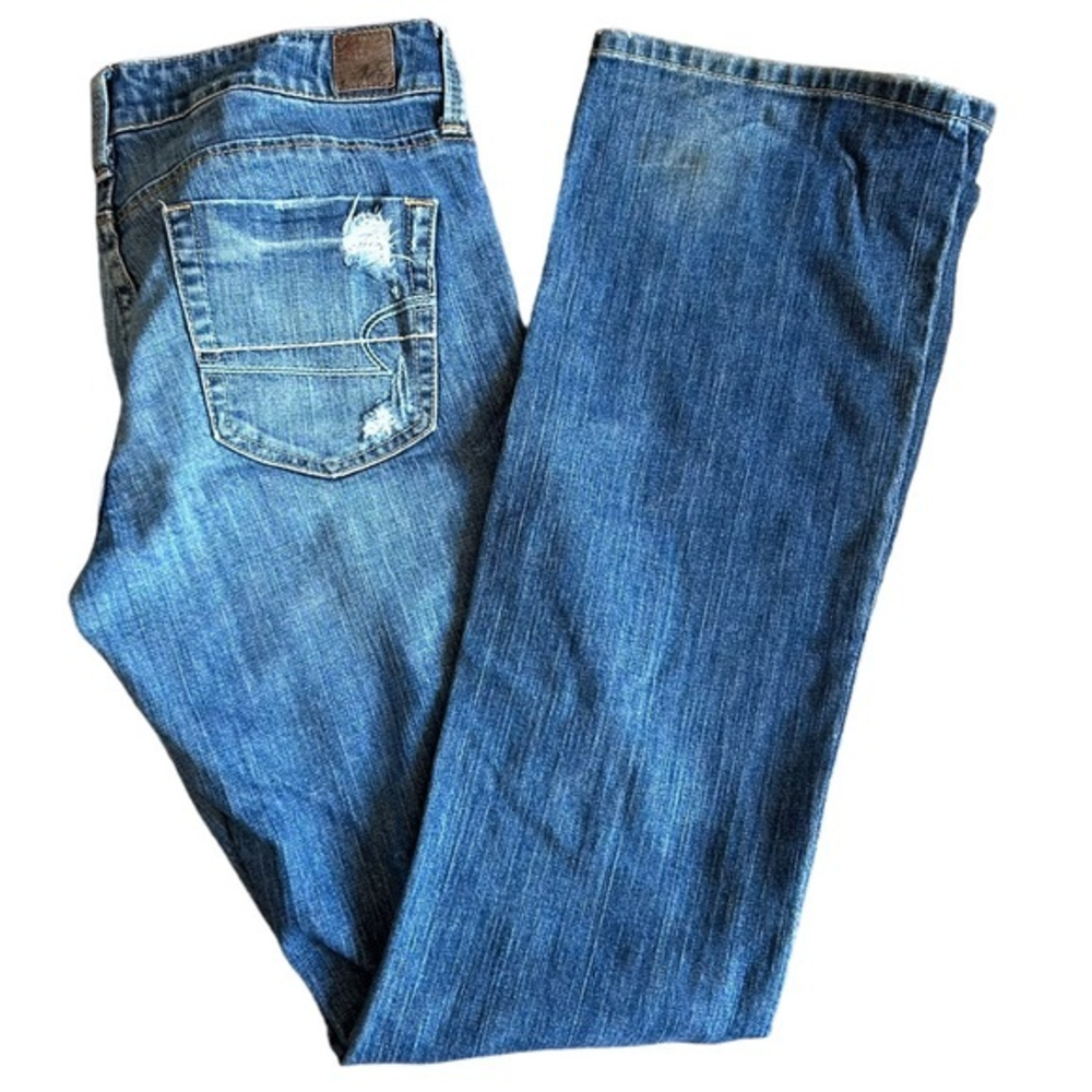 American Eagle True Boot Jeans Live Your‎ Life Size 8 long
